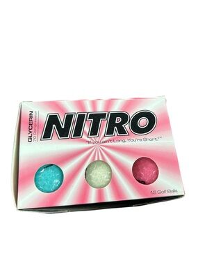 Glycerin Golf Balls - Multicolor (Blue, White, Pink)